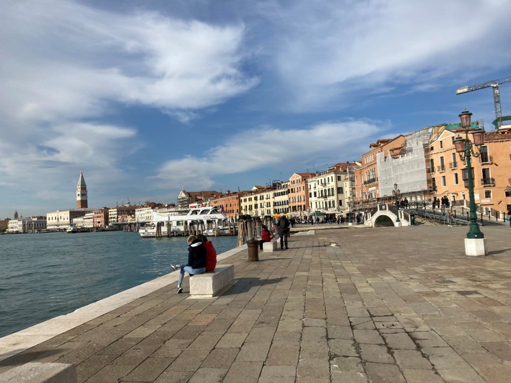 Vaporetto vue sur Venise